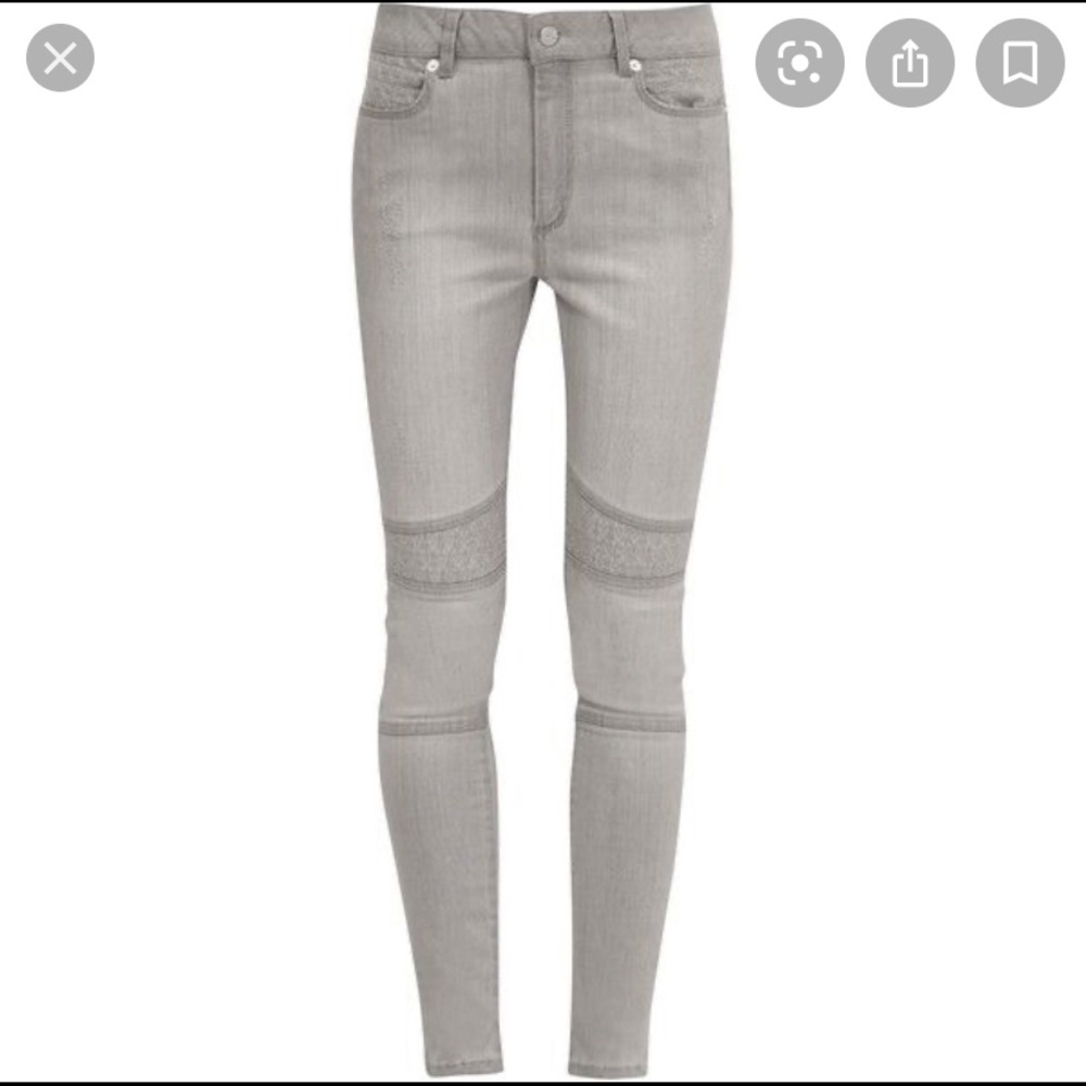 French Connection The Rebound Biker Stitch Jeans